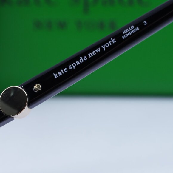 Final Price! Kate Spade AMIYAH/G/S 02M2 9O Black/Grey Sunglasses - Picture 8 of 11